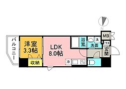 JR芸備線 広島駅 徒歩12分の賃貸マンション