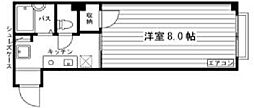 アルーレ3 1Kの間取図画像