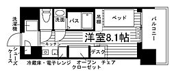 学生会館 Uni Terrace 岡山富田町[食事付き] 1Kの間取図画像