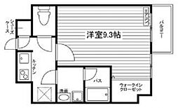 Lumiere 1Kの間取図画像