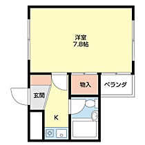 市駅東ビル 5-C ｜ 和歌山県和歌山市鷺ノ森新道（賃貸マンション1K・5階・22.33㎡） その2