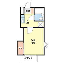 メゾンフェリス栄谷 211 ｜ 和歌山県和歌山市栄谷（賃貸アパート1K・2階・20.16㎡） その2