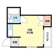 コーポホワイト南出島Ｂ棟 F ｜ 和歌山県和歌山市手平出島（賃貸マンション1R・2階・19.80㎡） その2