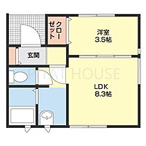 ラピュタ島崎 1F ｜ 和歌山県和歌山市島崎町７丁目（賃貸アパート1LDK・1階・35.40㎡） その2