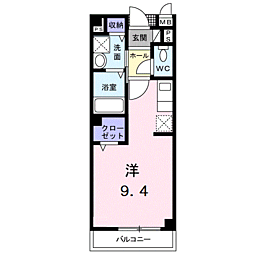 シャン・ド・フルール 2階