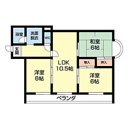 メゾンクロダ壱番館 2階