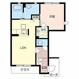 シャーメゾンふじいI 1階