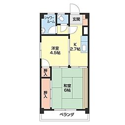 ハウスブルーネ 2階