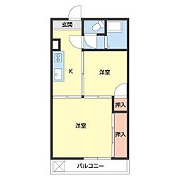 ハウスブルーネ 4階