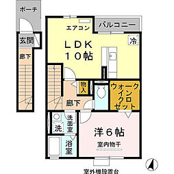 ヴィラ・シャロム B棟 2階