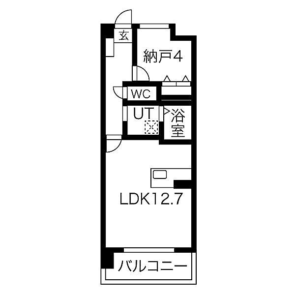 兵庫県姫路市栗山町(賃貸マンション1R・4階・42.10㎡)の写真 その2