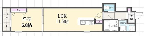 兵庫県姫路市東延末２丁目(賃貸アパート1LDK・1階・40.29㎡)の写真 その2