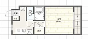 兵庫県姫路市伊伝居（賃貸マンション1R・4階・25.00㎡） その2