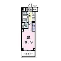 兵庫県姫路市市之郷（賃貸マンション1K・5階・30.98㎡） その2