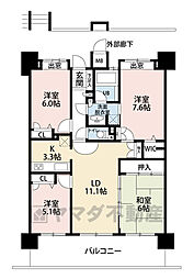間取図画像 4LDK