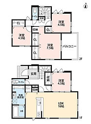 大野城市乙金2丁目3期　2号棟　新築戸建