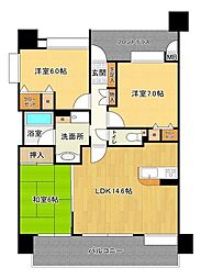 間取図画像 3LDK