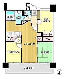 アーバンパレス諏訪野2 3LDKの間取図画像
