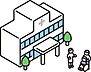 周辺：愛康内科医院 330m