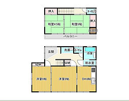 筑西市幸町2丁目4DK中古住宅