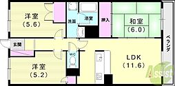 ライオンズマンション朝霧北 3LDKの間取図画像