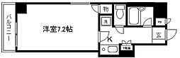 エステムコート御所南 1Kの間取図画像