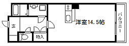 セレーナ白梅町 1Kの間取図画像