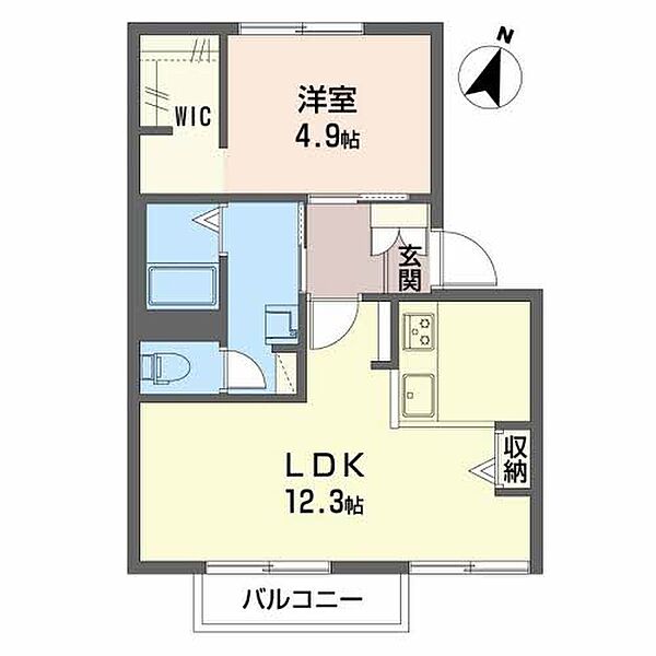 アネックス船尾 ｜大阪府堺市西区浜寺船尾町西3丁(賃貸アパート1LDK・2階・42.00㎡)の写真 その2