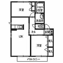 HANA壱番館  ｜ 大阪府高石市高師浜2丁目（賃貸アパート2LDK・1階・57.07㎡） その2