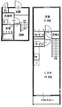 大阪府堺市西区鳳西町1丁（賃貸アパート1LDK・2階・41.16㎡） その2