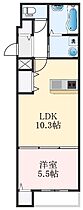 大阪府堺市西区浜寺諏訪森町中2丁（賃貸アパート1LDK・3階・37.99㎡） その2