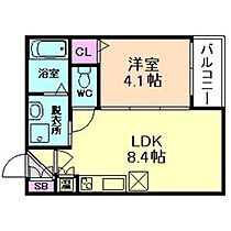 大阪府堺市西区浜寺石津町東5丁（賃貸アパート1LDK・3階・29.29㎡） その2