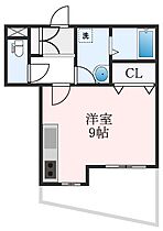 大阪府堺市西区浜寺石津町中3丁（賃貸アパート1R・1階・25.00㎡） その2