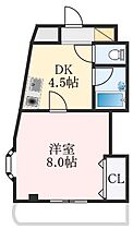 大阪府堺市西区上（賃貸アパート1DK・4階・26.30㎡） その2