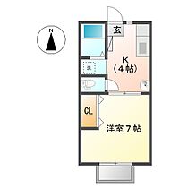 グリーンヒルズＫ  ｜ 岡山県倉敷市藤戸町天城（賃貸アパート1K・2階・28.02㎡） その2