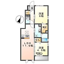 ブルースター東宮Ａ  ｜ 岡山県総社市総社3丁目（賃貸アパート2LDK・1階・53.20㎡） その2