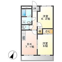 クレストール  ｜ 岡山県総社市井尻野（賃貸アパート2DK・2階・45.63㎡） その2