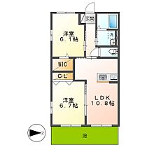 岡山県倉敷市藤戸町天城（賃貸アパート2LDK・1階・54.38㎡） その2