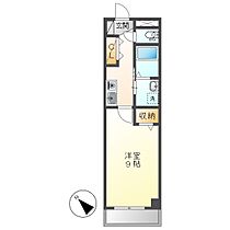 岡山県倉敷市阿知1丁目（賃貸アパート1K・6階・31.97㎡） その2