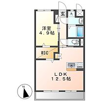 岡山県総社市清音上中島（賃貸マンション1LDK・1階・43.86㎡） その2