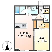 シャーメゾンステージ大島  ｜ 岡山県倉敷市大島（賃貸マンション1LDK・1階・45.90㎡） その2