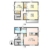 岡山県倉敷市水江（賃貸一戸建3LDK・1階・77.83㎡） その2