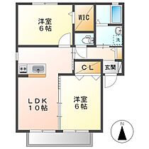 岡山県総社市井尻野（賃貸アパート2LDK・1階・52.29㎡） その2