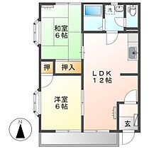 岡山県倉敷市中庄（賃貸アパート2LDK・1階・51.03㎡） その2