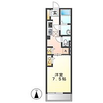 ジョビアル　コート  ｜ 岡山県総社市駅南1丁目（賃貸マンション1K・1階・26.87㎡） その2