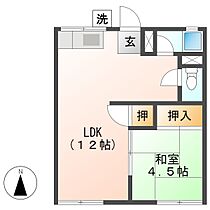 コーポ久松　東棟  ｜ 岡山県倉敷市栗坂（賃貸アパート1LDK・2階・30.60㎡） その2