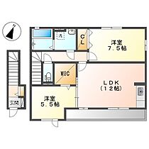 岡山県倉敷市下津井3丁目133（賃貸アパート2LDK・2階・66.22㎡） その2