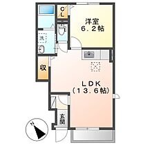 岡山県倉敷市連島2丁目（賃貸アパート1LDK・1階・46.18㎡） その2