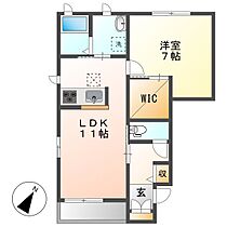 Ｈａｐｐｉｎｅｓｓ  ｜ 岡山県倉敷市連島町鶴新田（賃貸アパート1LDK・1階・44.39㎡） その2