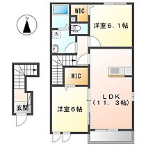 サン・ヴィラ  ｜ 岡山県倉敷市木見（賃貸アパート2LDK・2階・57.58㎡） その2